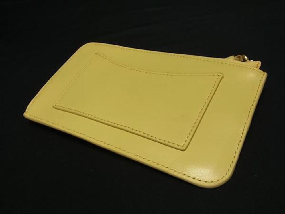 Chloe Yellow Wallet Leather C Yellow
